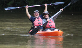 KAYAKING AT PUERTO VIEJO RIVER
