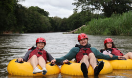 TUBING IN THE SARAPIQUÍ RIVER CLASS 1-2