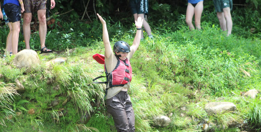 Canopy + Sarapiqui Rafting Class 2-3