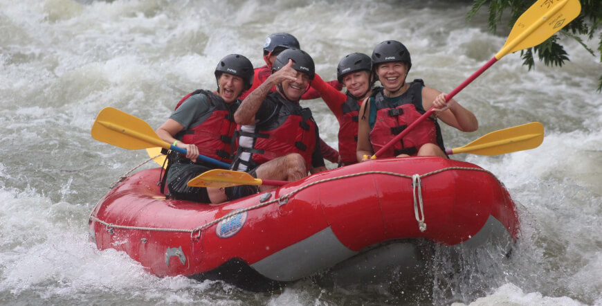 Horseback Riding +  Sarapiqui Rafting Class 2-3